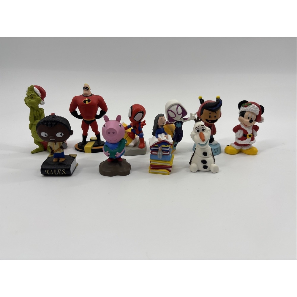 Tonie Box Character Lot Featuring 10 Tonies Spider-Man, Olaf, Matilda, Grinch